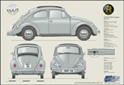 VW Beetle 1957-59